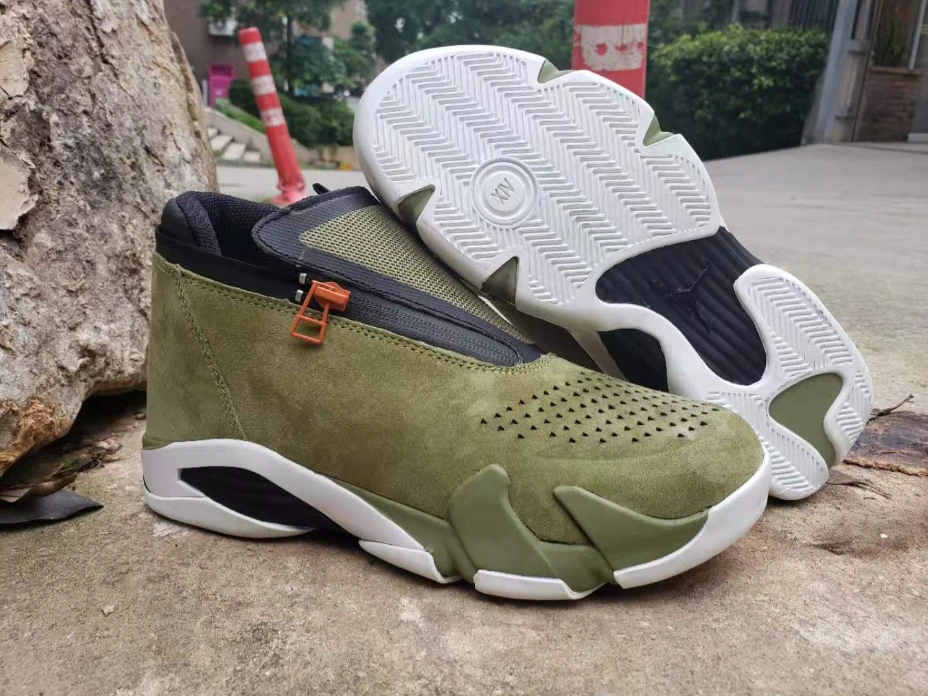 Air Jordan 14 Jumpman Z Olive Green by Air Jordan
