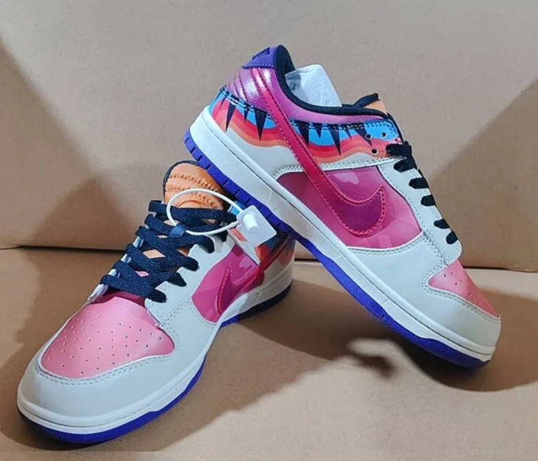 Kanye West x Dunk Low “Graduation” Customs Shoes Sneakers by Air Jordan
