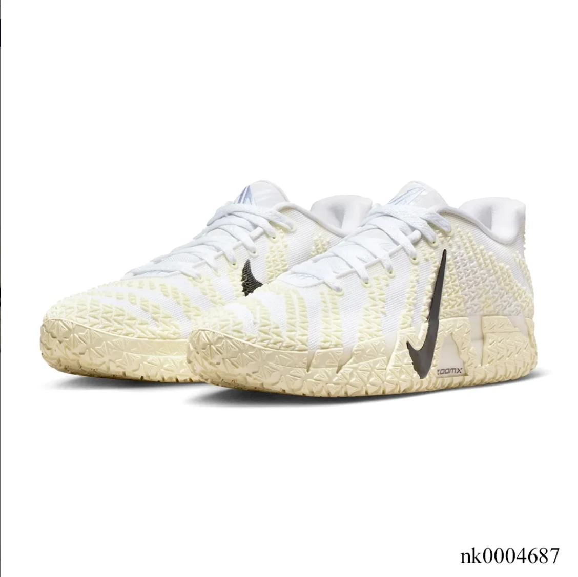 Ja 3 White Coconut Milk Shoes Sneakers by Air Jordan