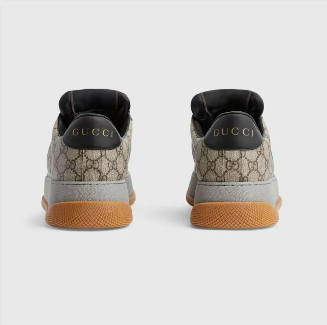 GG Monogram – Beige Ebony Shoes Sneakers – nk0005067 by Air Jordan