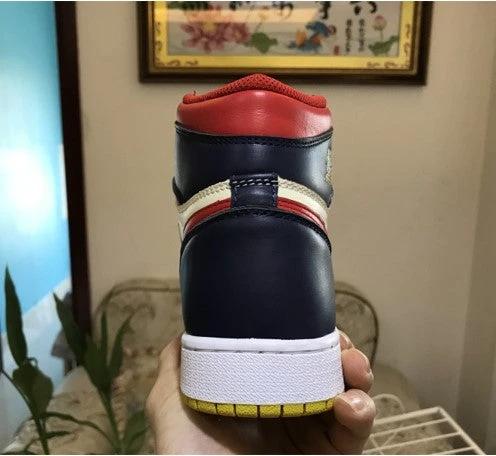 Air Jordan 1 Yellow Red by Air Jordan