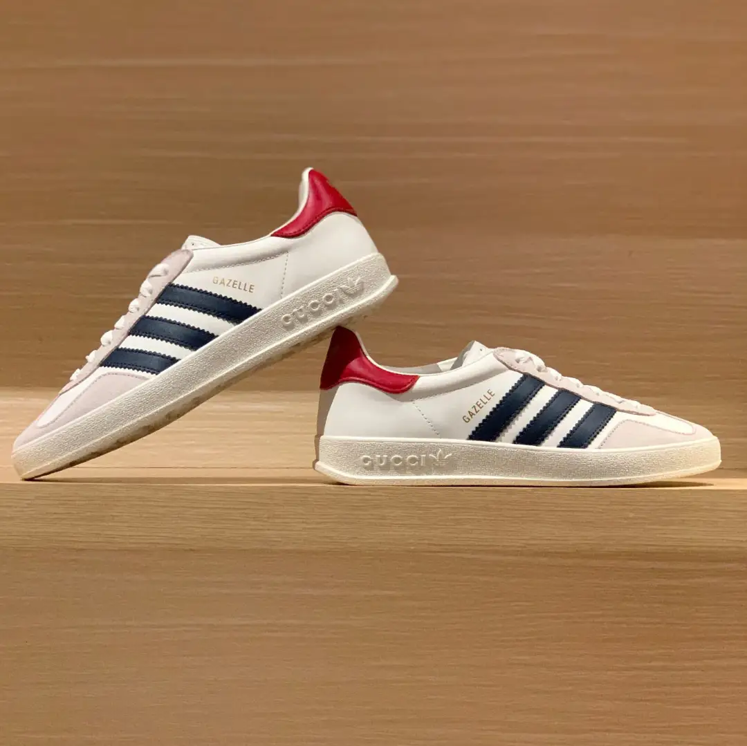 GG x AD Gazelle ‘White’ Shoes Sneakers by Air Jordan