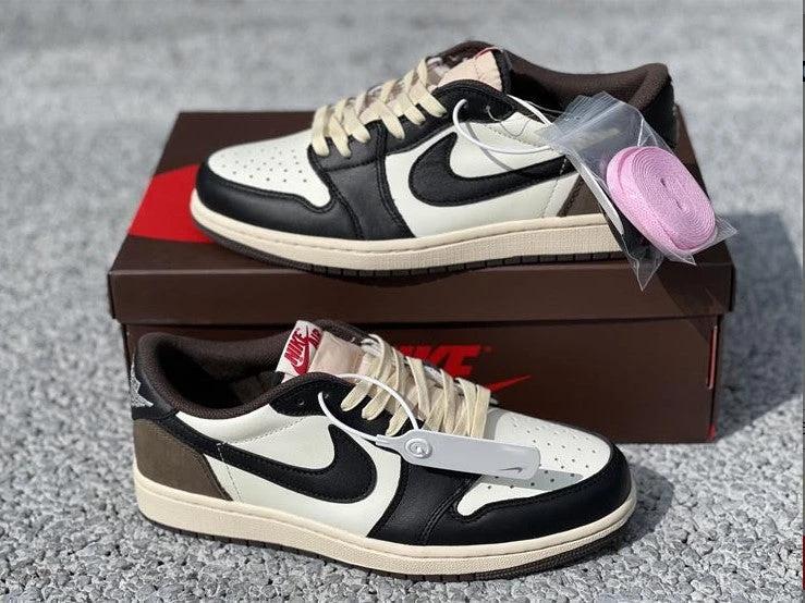 Travis Scott x Air Jordan 1 Low OG SP Dark Mocha Shoes Sneakers by Air Jordan