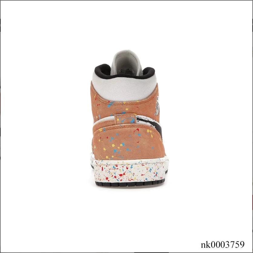 Air Jordan 1 Mid SE Brushstroke Shoes Sneakers by Air Jordan
