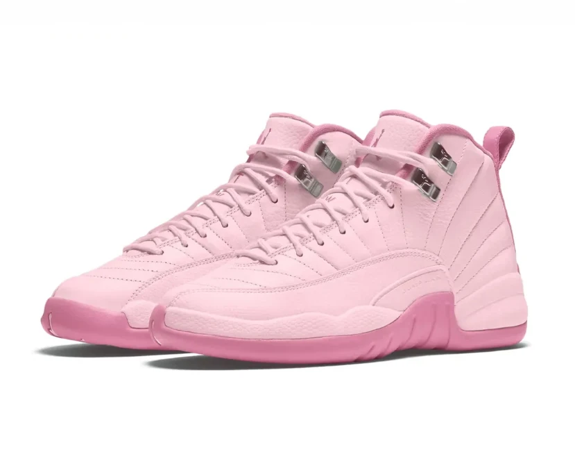 Air Jordan 12 Pearl Pink Shoes Sneakers by Air Jordan