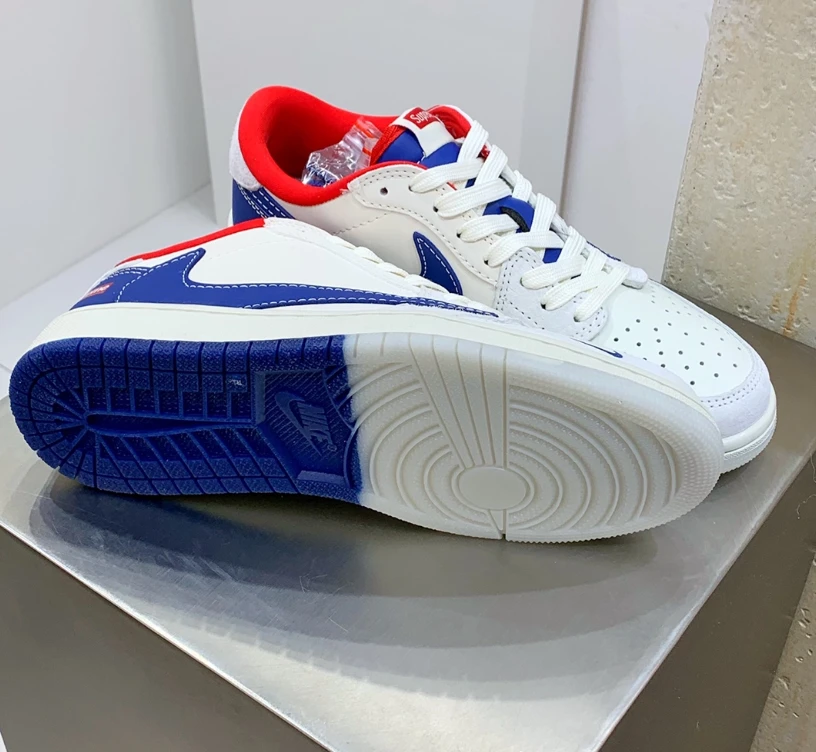 Air Jordan 1 x Travis Scott x Supreme Shoes Sneakers by Air Jordan