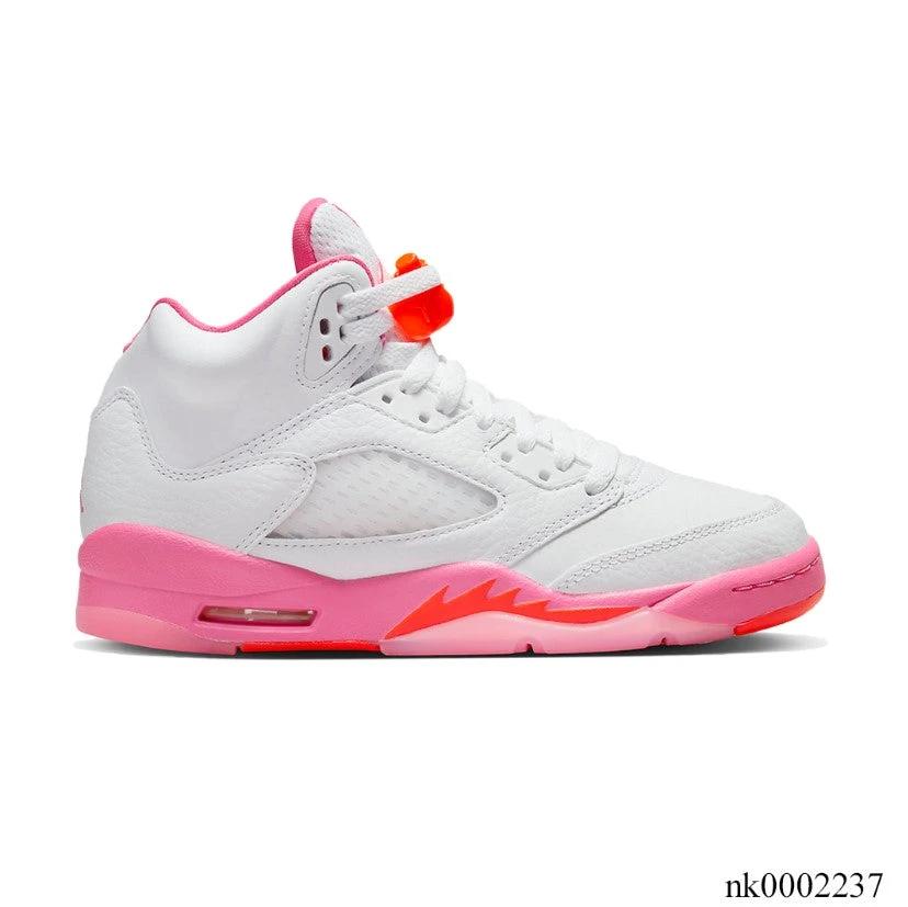 Air Jordan 5 Retro Pinksicle Safety Orange Shoes Sneakers by Air Jordan