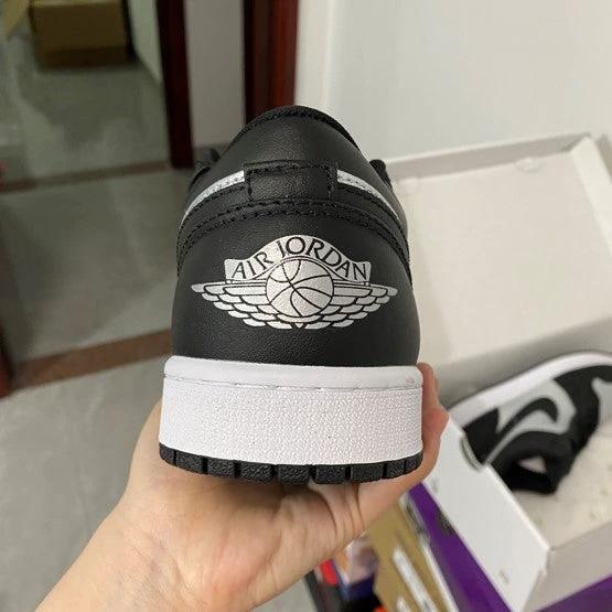 Air Jordan 1 Low Joe 1 Black Silver by Air Jordan