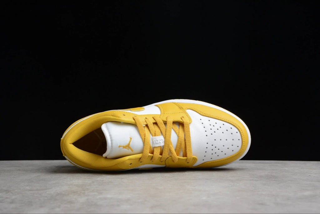 Air Jordan 1 Low White Mustard by Air Jordan