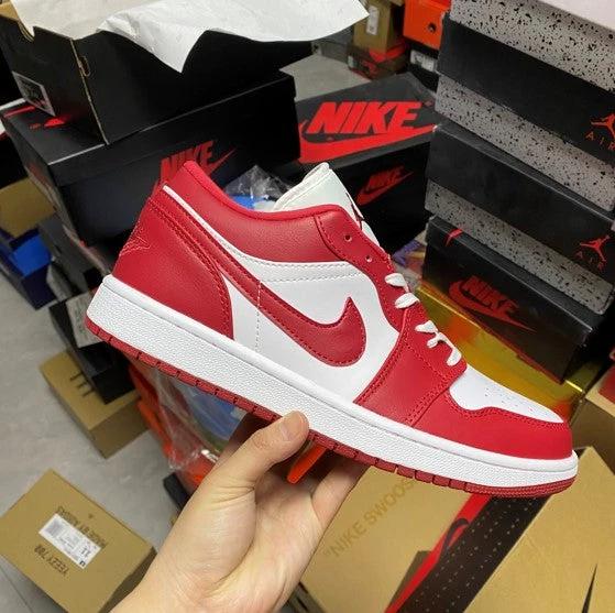 Air Jordan 1 Low Gym Red White by Air Jordan