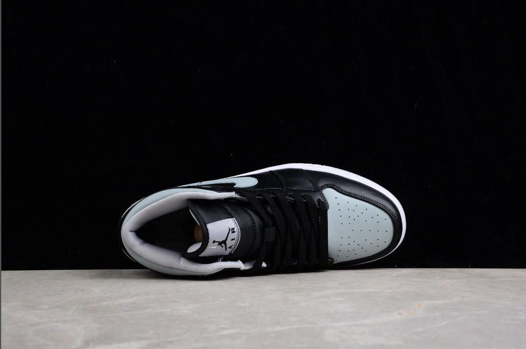 Air Jordan 1 Mid WMNS Black Grey by Air Jordan
