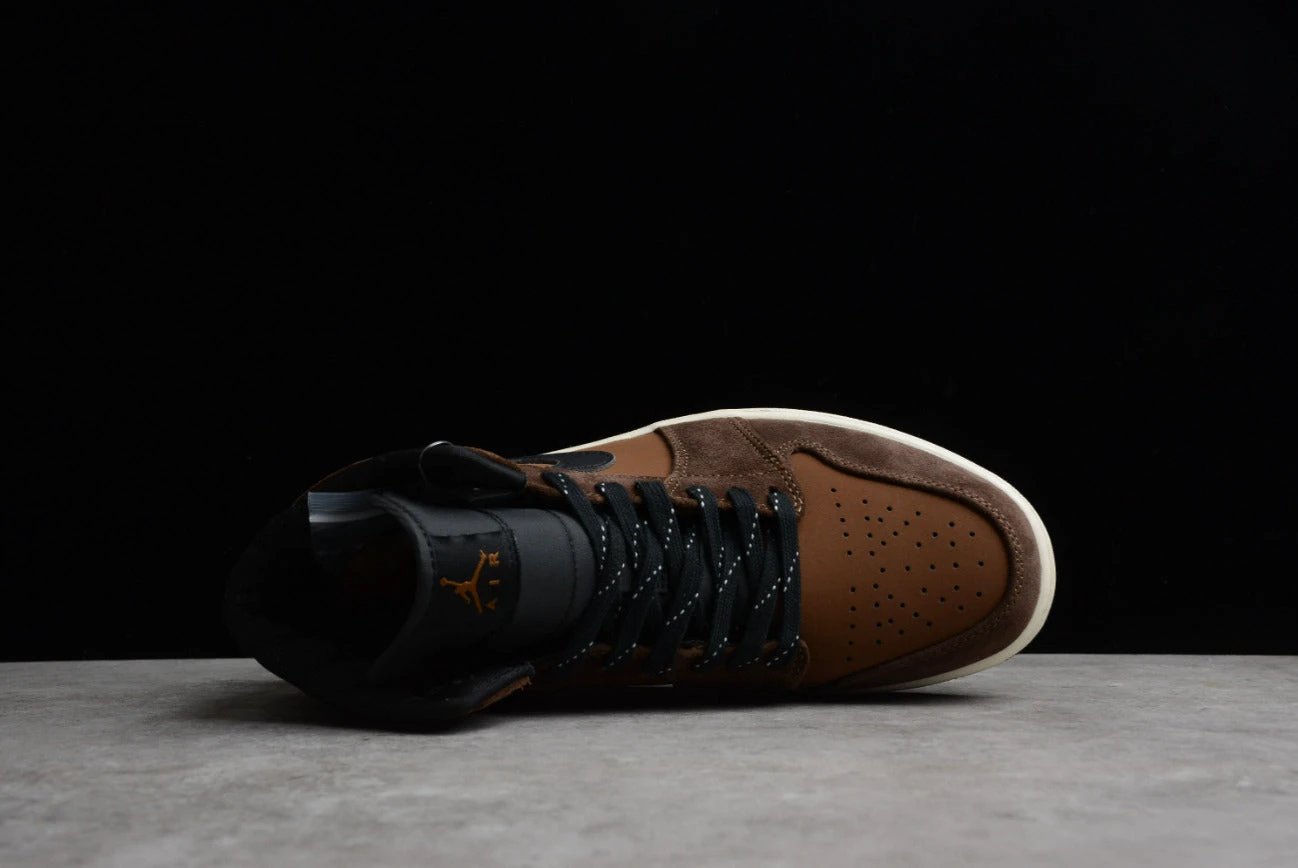 Air Jordan 1 Mid Dark Chocolate by Air Jordan