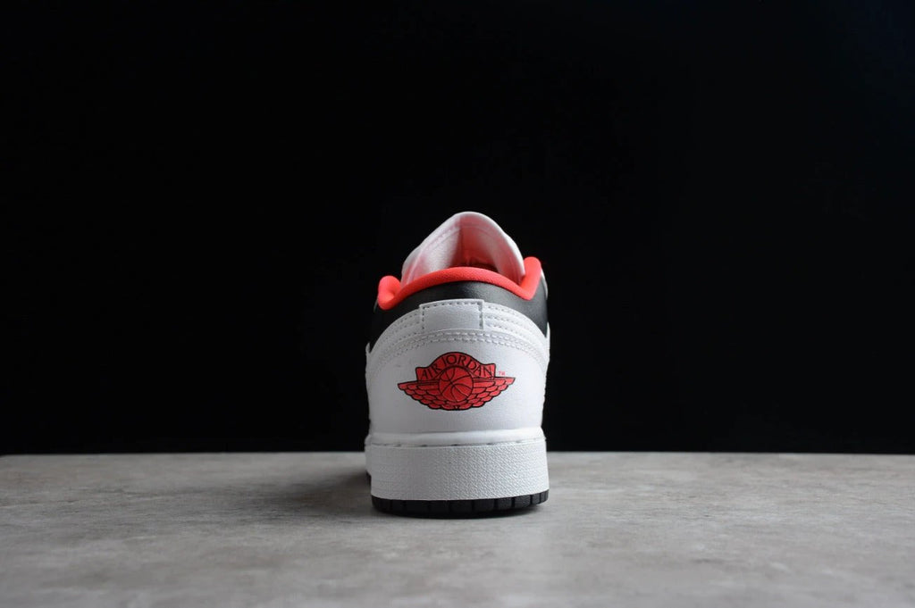 Air Jordan 1 Low Top White Red by Air Jordan