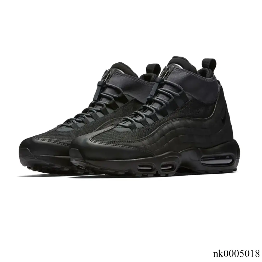 Air Max 95 Boot Sneaker Black Shoes Sneakers by Air Jordan