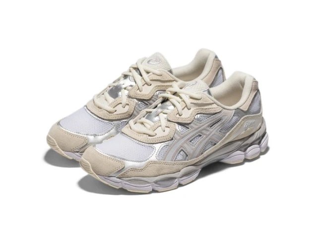 Asics Gel NYC White Oyster Grey 1201A789-105 by Air Jordan