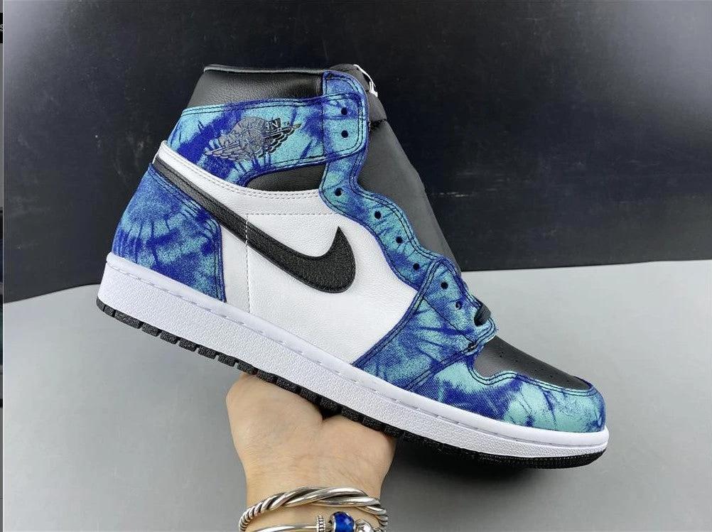 Air Jordan 1 Retro High Tie Dye (W) Shoes Sneakers by Air Jordan