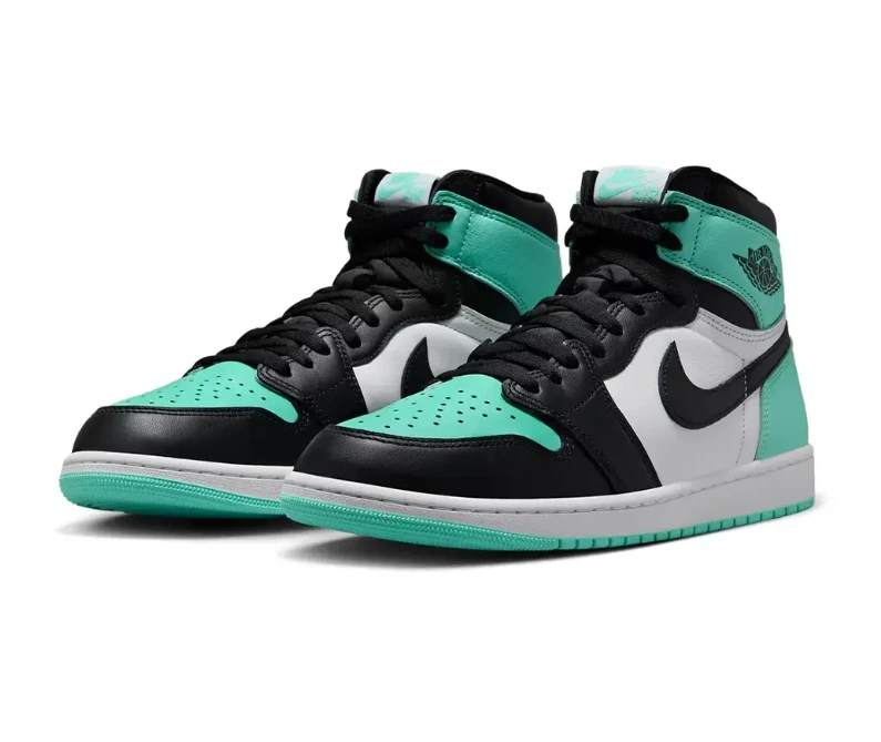 AJ 1 Retro High OG Green Glow Shoes Sneakers by Air Jordan