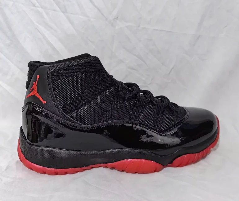 Air Jordan 11 “72-10” Bred Custom Shoes Sneakers by Air Jordan