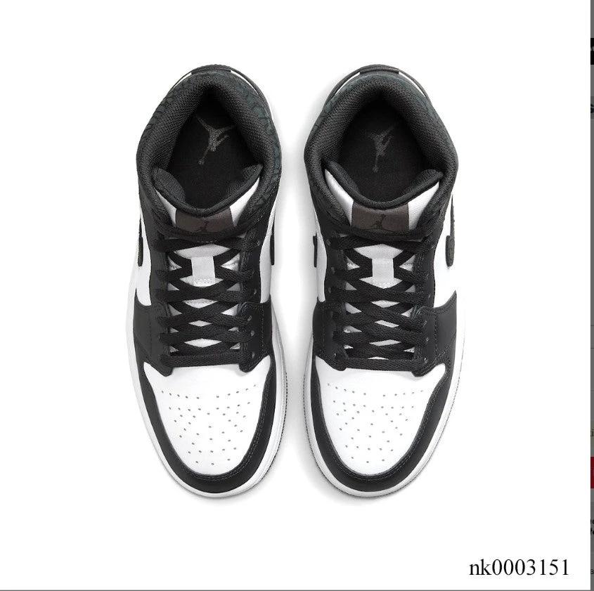 Air Jordan 1 Mid SE Panda Elephant Shoes Sneakers by Air Jordan