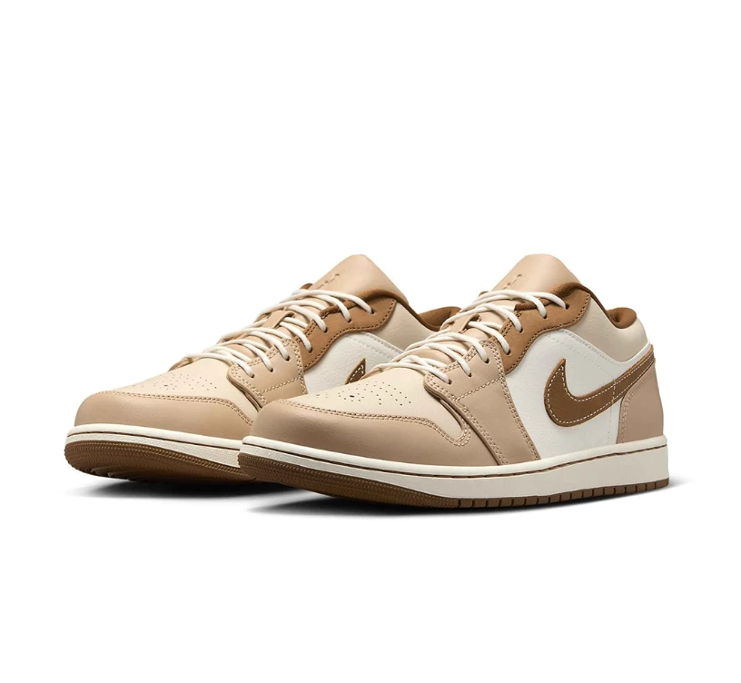 Air Jordan 1 Hemp Light British Tan Sneakers by Air Jordan