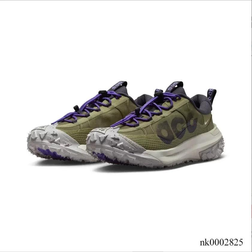 Nike ACG Mountain Fly 2 Low Neutral Olive Mountain Grape Shoes Sneakers by Air Jordan