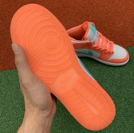 Air Jordan 1 Mid Orange Green by Air Jordan