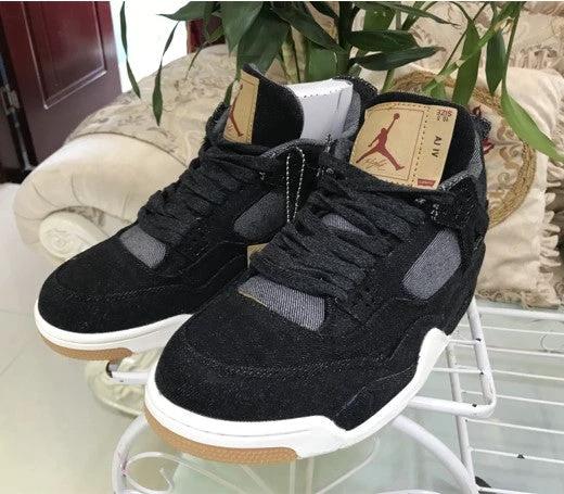 Air Jordan 4 Denim Black by Air Jordan