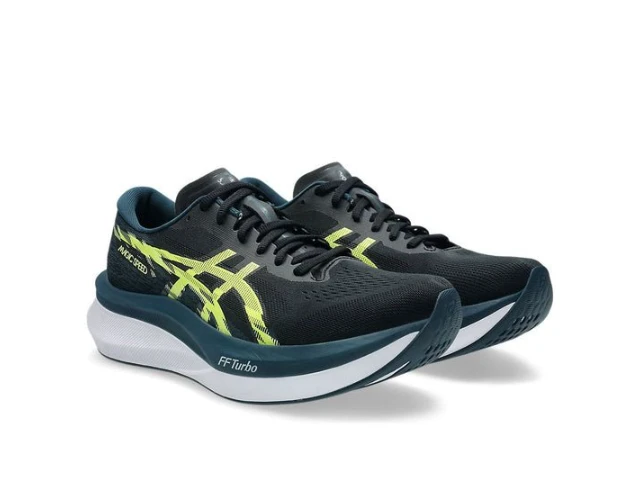 Asics Magic Speed 4 Black Tranquil Teal 1011B875-001 by Air Jordan