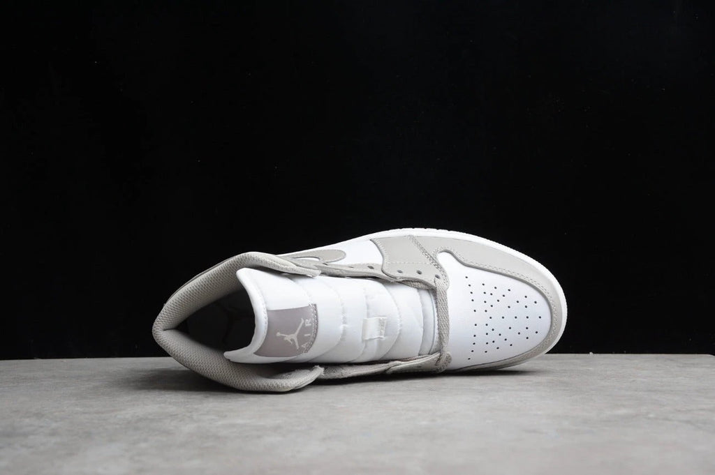 Air Jordan 1 Mid Linen College Grey by Air Jordan
