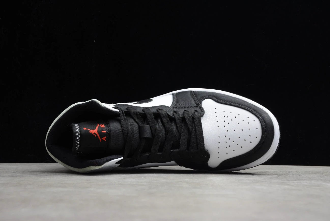 Air Jordan 1 Mid SE Black Toe by Air Jordan