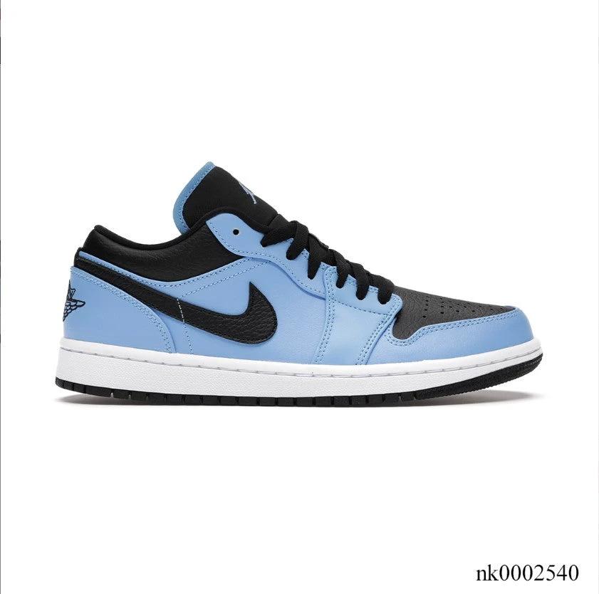 Air Jordan 1 Low University Blue Black Shoes Sneakers by Air Jordan