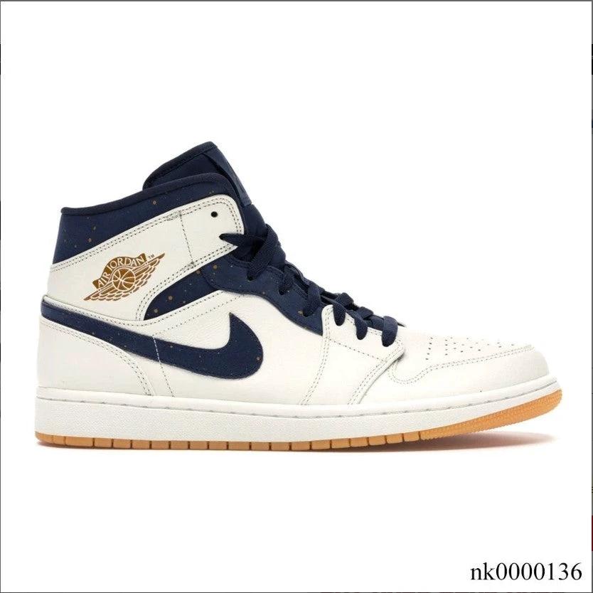 Air Jordan 1 Retro Mid Jeter Shoes Sneakers by Air Jordan