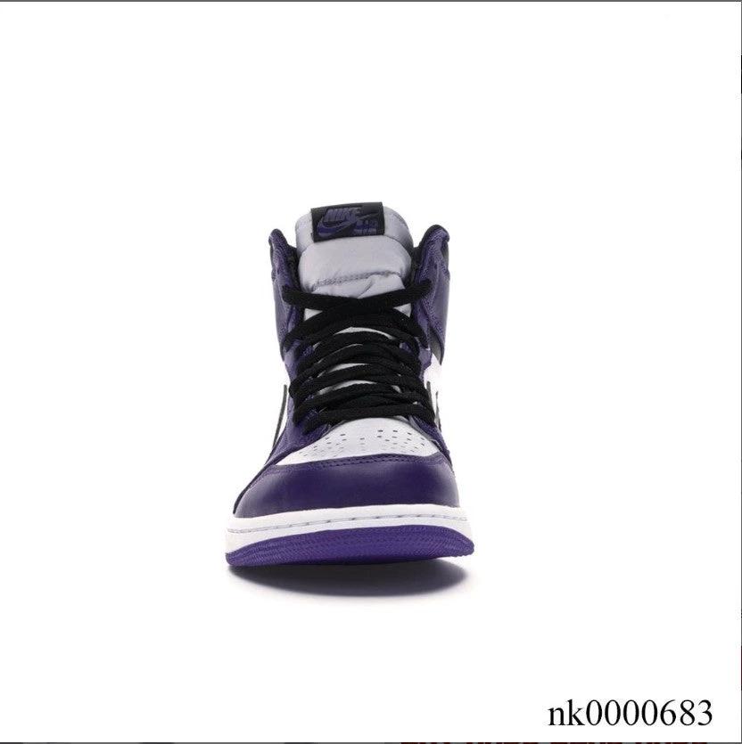 Air Jordan 1 Retro High Court Purple White Shoes Sneakers by Air Jordan