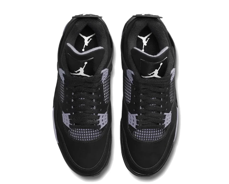 Air Jordan 4 Grey Thunder Shoes Sneakers by Air Jordan