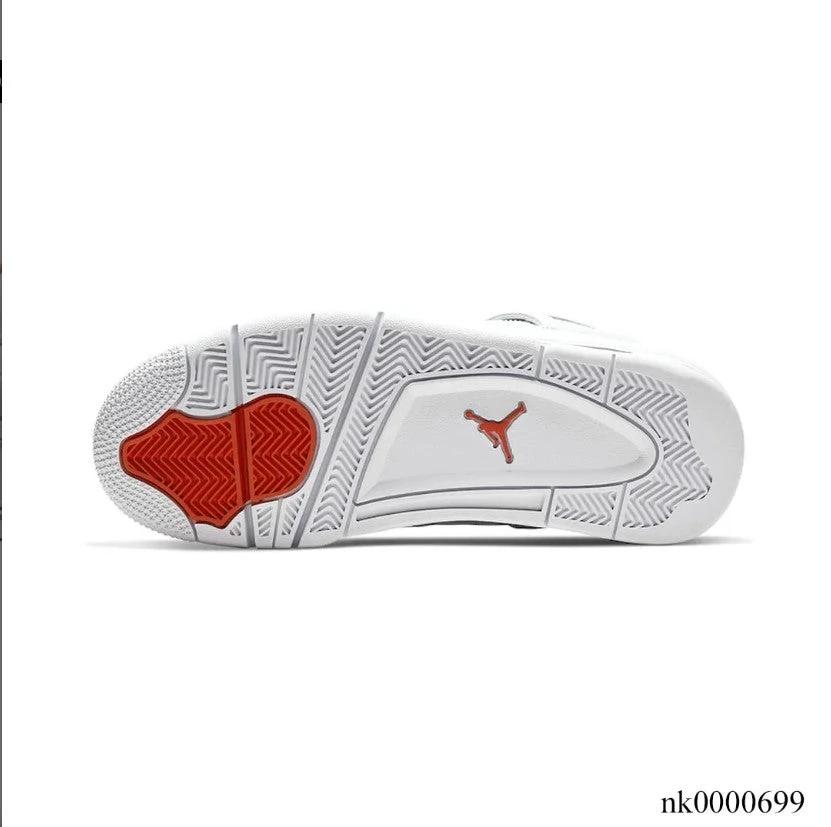 Air Jordan 4 Retro Metallic Orange Shoes Sneakers by Air Jordan