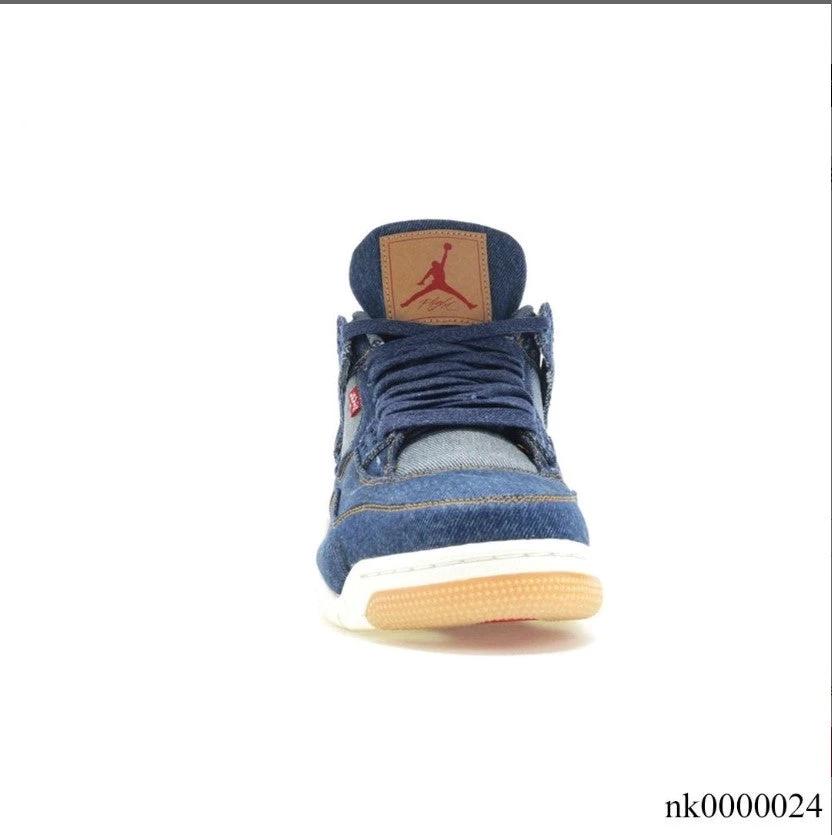 Air Jordan 4 Retro Levi’s Denim Shoes Sneakers by Air Jordan