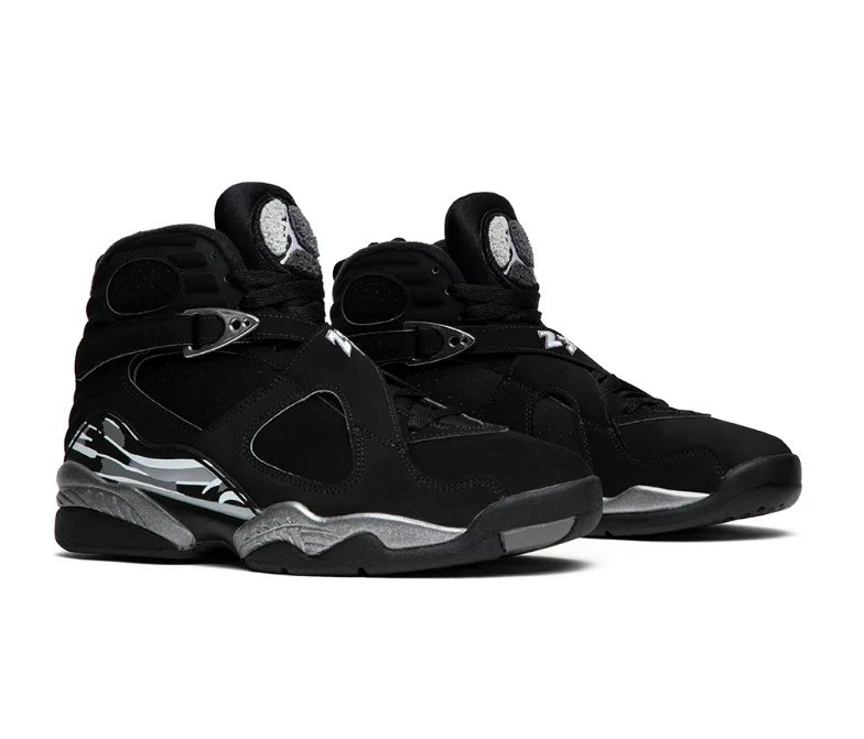 AJ 8 Retro Chrome Shoes Sneakers by Air Jordan