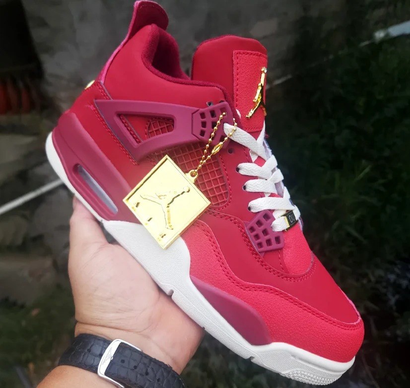 Air Jordan 4 Oklahoma Sooners PE Shoes Sneakers by Air Jordan