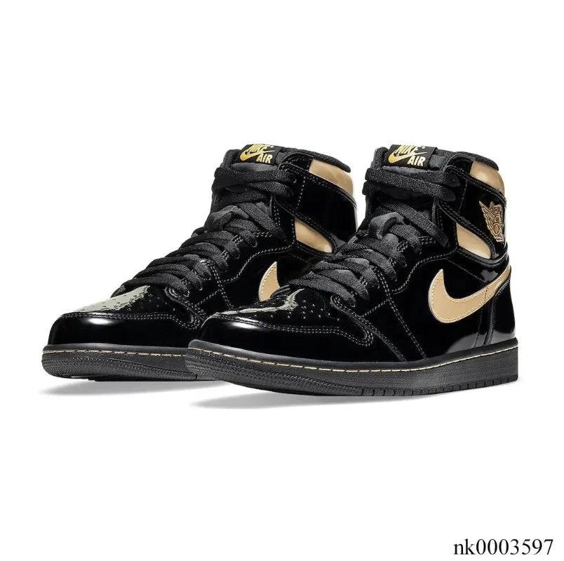 Air Jordan 1 Retro HighBlack Metallic Gold 2020 Shoes Sneakers by Air Jordan