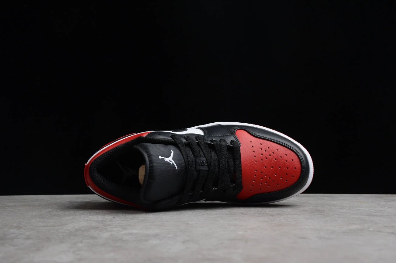 Air Jordan 1 Low Red Black Toe by Air Jordan