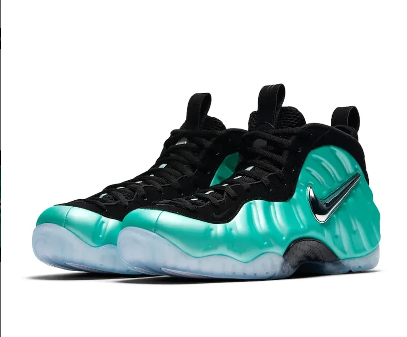 Air Foamposite Pro Island Green Shoes Sneakers by Air Jordan