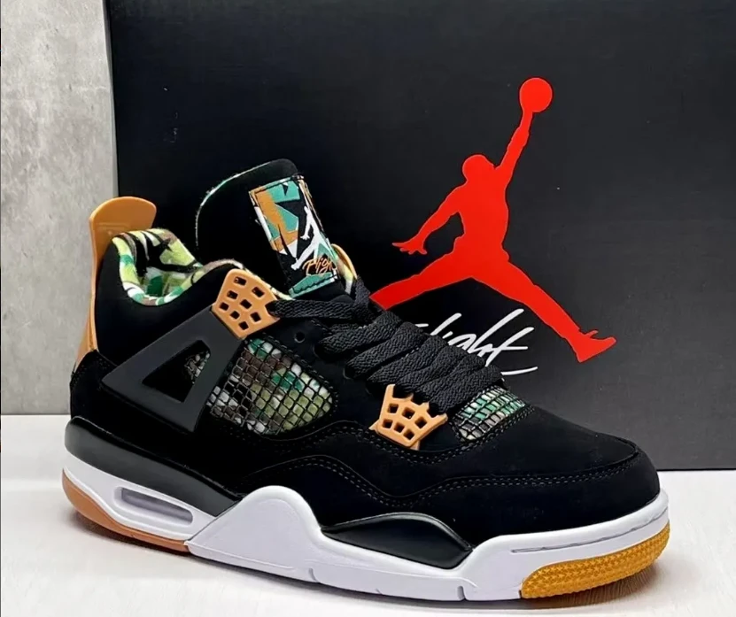 Air Jordan 4 Bamboo Sample Shoes Sneakers by Air Jordan