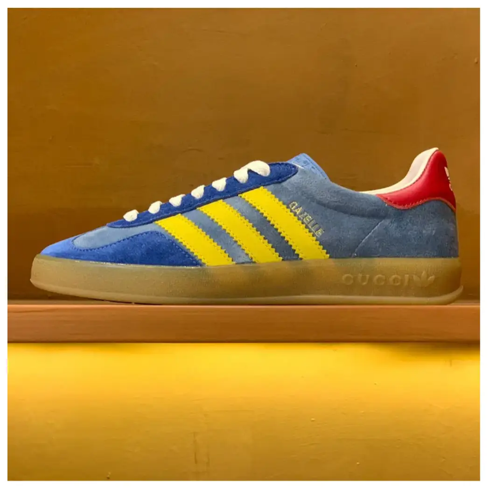 GG x AD Gazelle ‘Light Blue Suede’ Shoes Sneakers – nk0004919 by Air Jordan