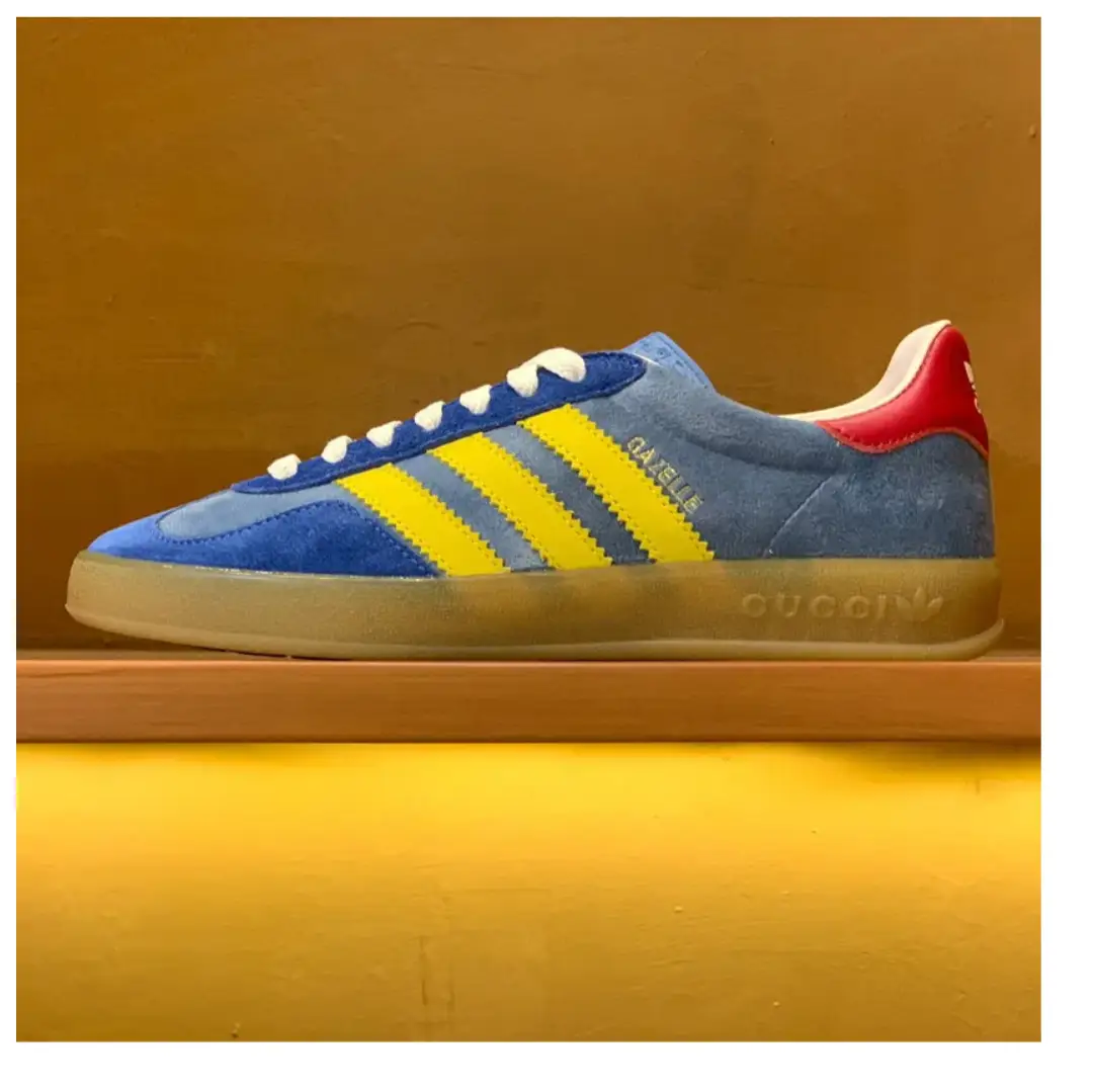 GG x AD Gazelle ‘Light Blue Suede’ Shoes Sneakers – nk0004919 by Air Jordan