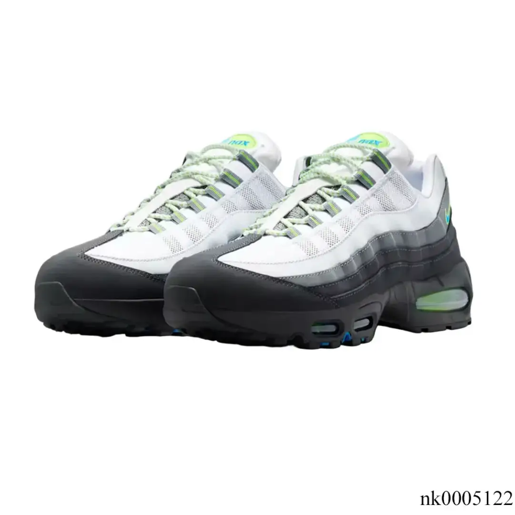 Air Max 95 Green Apple Photo Blue Shoes Sneakers - nk0005122 by Air Jordan