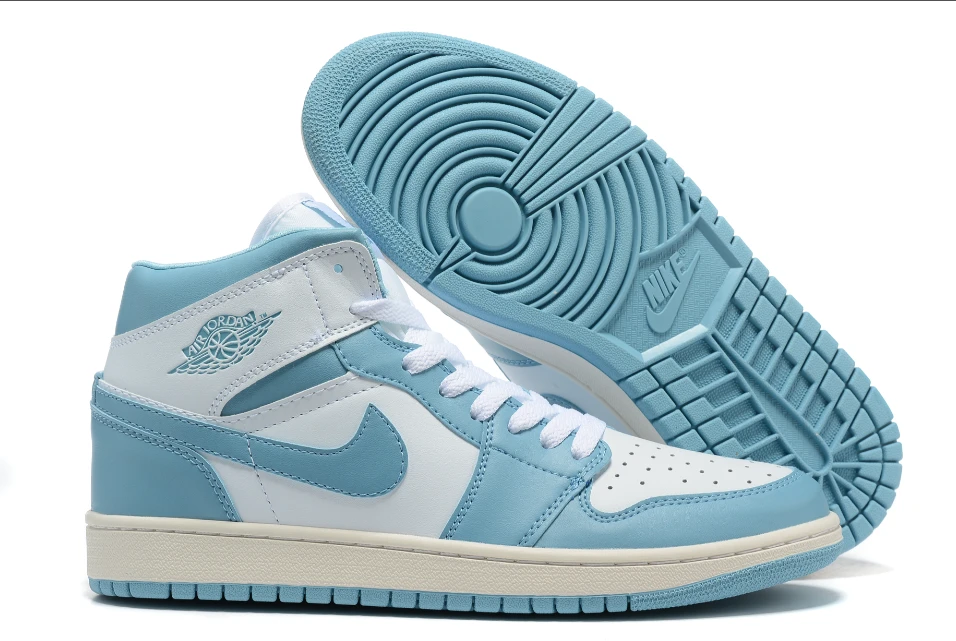 Air Jordan 1 Mid University Blue by Air Jordan