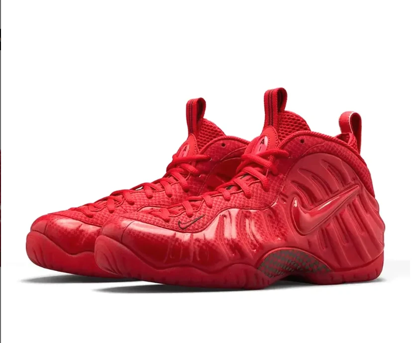 Air Foamposite Pro Gym Red Shoes Sneakers by Air Jordan