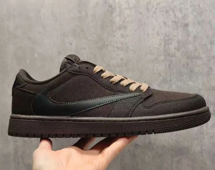 Travis Scott x AJ1 Low “Velvet Brown” Shoes Sneakers by Air Jordan