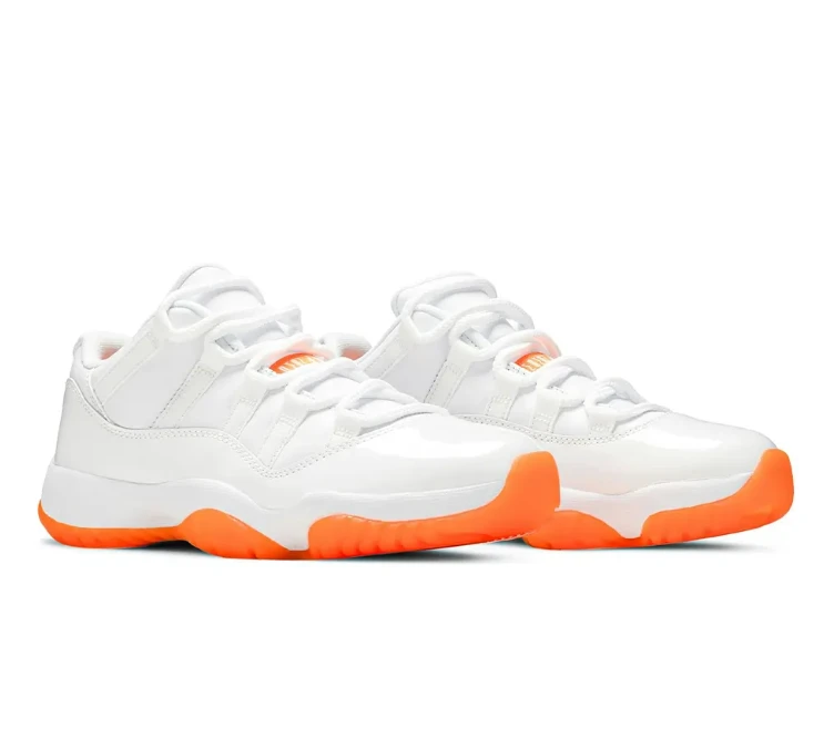 AJ 11 Retro Low Bright Citrus Shoes Sneakers by Air Jordan