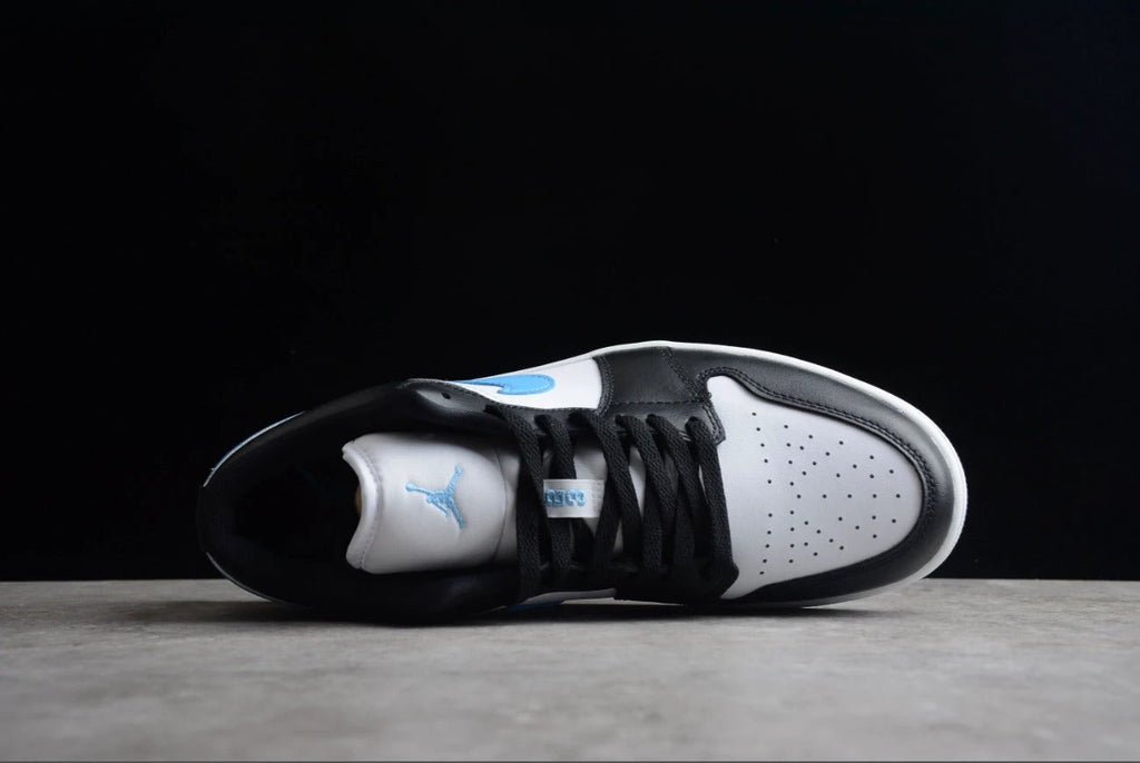 Air Jordan 1 Low Top Black White And Blue by Air Jordan